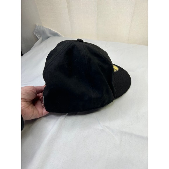 New Era 59FIFTY Boston Red Sox Blackout Fitted Hat Unisex Adult Size 8 MLB - Picture 4 of 7